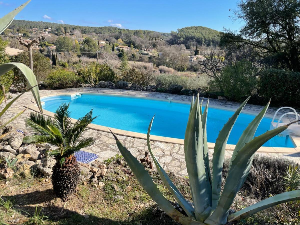 La Parenthese Du Var - Gite Avec Grande Terrasse Vue Sur Piscine Saint-Antonin-du-Var Kültér fotó